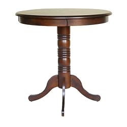 Carolina Cottage 3636PB-CT Verona Pub Bar Table, Chestnut