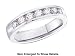 Top Quality Ladies Comfort Fit 14k. Solid Gold 1/4 ct. Genuine Diamond Wedding Ring