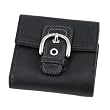 Coach Soho Leather French Purse Wallet Black F 42133-Authentic Guaranteed