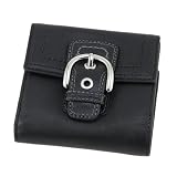 Coach Soho Leather French Purse Wallet Black F 42133-Authentic Guaranteed