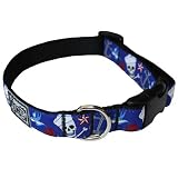 RC Pet Products 3/4-Inch by 9-13-Inch Adjustable Dog Clip Collar, Sailor Tatts, Small