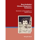 Rose Ausl�nder: Christian Morgenstern-Translations: Kommentiert und herausgegeben von Martin A. Hainzvon "Martin A. Hainz"