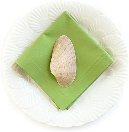 Island Picnic Organic Cotton Napkins -- Avocado Green, Set of Four