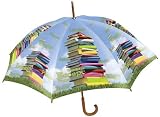 Passion 4 Fashion Umbrella - Books Stacked to the Sky