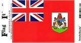 Bermuda Heavy Duty Vinyl Bumper Sticker (3 x 5 Inches)
