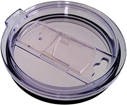 Replacement 30 oz Tumbler Lid with Slider Closure Splash Proof Cover for Yeti Rambler, Rtic &amp; More 30 Ounce Tumblers, Essential Yeti Lid Replacement Tumbler Accessory
