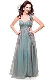 41hewR4Fv1L. SL160  Prom One Shoulder Dress New Elegant Long Gown #663 (4, Sage)