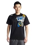 (アシックス)asics プリント半袖Tシャツ XB601E 90C ブラックC S