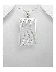 Pendant Necklace In 92.5 Sterling Silver
