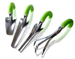 Radius Garden NRGSET 4-Piece Gardening Hand Tool Set