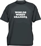 Worlds Worst Grandpa Kids T Shirt 2T thru Youth XL