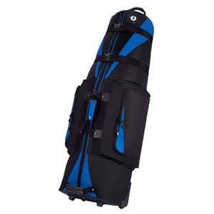 Golf Travel Bags (GTB) Caravan 3.0 Travel Bag Black-Blue Burgundy