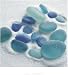 (14x14) Celia Pearson Spanish Sea Glass Art Print Poster