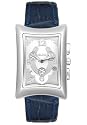 Elini Men's Nazar Blue Leather Chronograph Watch #WH774HRSBL