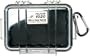 Pelican 1020 Black Micro Case With Clear Lid And Carabiner