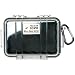 Pelican 1020 Black Micro Case With Clear Lid And Carabiner