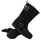 Bench Sarette Suede Boot Noir Noir