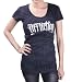 AFFLICTION Troubador Rhinestone Scoop Womens T-Shirt