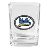 Set of 2 UCLA Bruins Logo Square Shot Glass - NCAA College Athletics Fan Shop Accessories