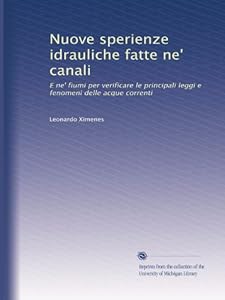  Head Makeup on Amazon Com  Nuove Sperienze Idrauliche Fatte Ne  Canali  E Ne  Fiumi