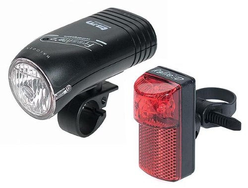 Busch + Müller B&M Lampen Set 16 Lux Front- Rücklicht BUMM