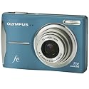 Olympus FE-46 12MP Digital Camera with 5x Optical Zoom and 2.7 inch LCD (Light Blue)