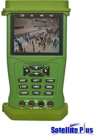 3.5 inch Multi-function CCTV Test Screen with UTP Cable and PTZ Tester Tool, Multimeter