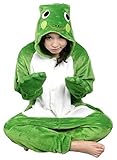 WOWcosplay Cosplay Halloween Romper Costume Party Pajamas Unisex Kigurumi Frog M