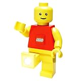 LEGO Battery Operated Flash Light Torch Giant Lego Man Stands 7.5 Tall