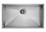 Vigo Industries VG3219C 32-Inch 16 Gauge Undermount Stainless Steel Single Bowl Kitchen Sink