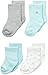 Petit Lem Unisex Baby Mint 4 Pack Socks