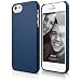 elago S5 Slim Fit 2 Case for iPhone 5 - eco friendly Retail Packaging - Soft feeling Jean Indigo