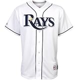 Tampa Bay Rays Jersey Evolution 4-Pack Magnets
