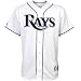 Majestic Tampa Bay Rays White Replica Baseball Jersey