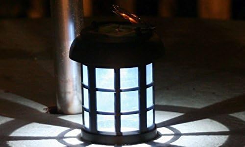 2 of Outdoor Solar LED Lantern Umbrella Hanging Garden Patio Backyard Lights NEW