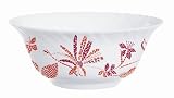 Luminarc - 9202406 - Saladier - 25 cm - Opale Romancia Red