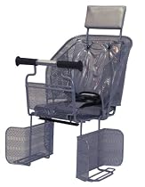 Sy 子供のせ<後用/KN-59RS/3点ベルト/ハイバック・枕付/新SG>(シルバー) Y5069