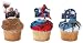 Spiderman 3 Cupcake Picks