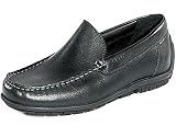 ECCO Men's Soft Moc Slip On (Black Leather 44.0 M)