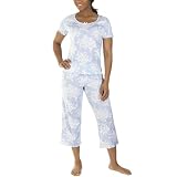 Gilligan & O'Malley® Short-Sleeve Pajamas Set - Blue