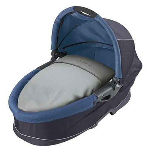 Imagen 2 de Quinny 64802350 Speedi - Capazo para sillas de paseo, incluye colchón, manta, mosquitera y protector para la lluvia, color azul
