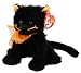 TY Beanie Baby - MOONLIGHT the Black Cat