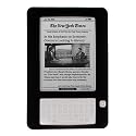GTMax Black Durable Rubber Soft  Silicone Skin Cover Case For Amazon Kindle 2 6'' 6-inch Display