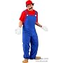 Adult's Super Mario Halloween Costume (Size: Large 42-44)