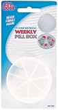 7 Compartment Round Weekly Pill box