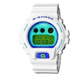 Casio Men's G-Shock White/Blue Tough Culture Watch DW6900CS-7