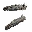 White Sage Smudge Stick Two Pack, 7"