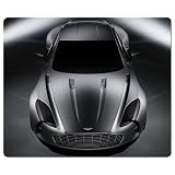 26x21cm / 10x8inch Mouse Pad s smooth cloth - Environmental rubber Washable improved Aston martin Luxury car logo super