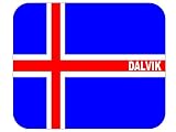 Iceland, Dalvik Mouse Pad