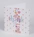 Graphic Floral Thank You Card